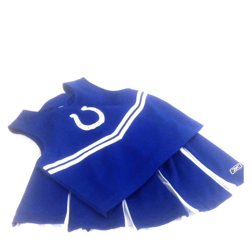 Indianapolis Colts Cheerleader Top & Skirt